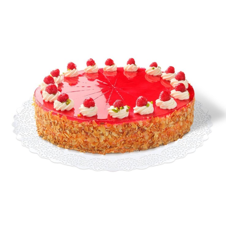 Napperons Smart Pastry en papier - lot de 30 pièces - 36 cm - blancs