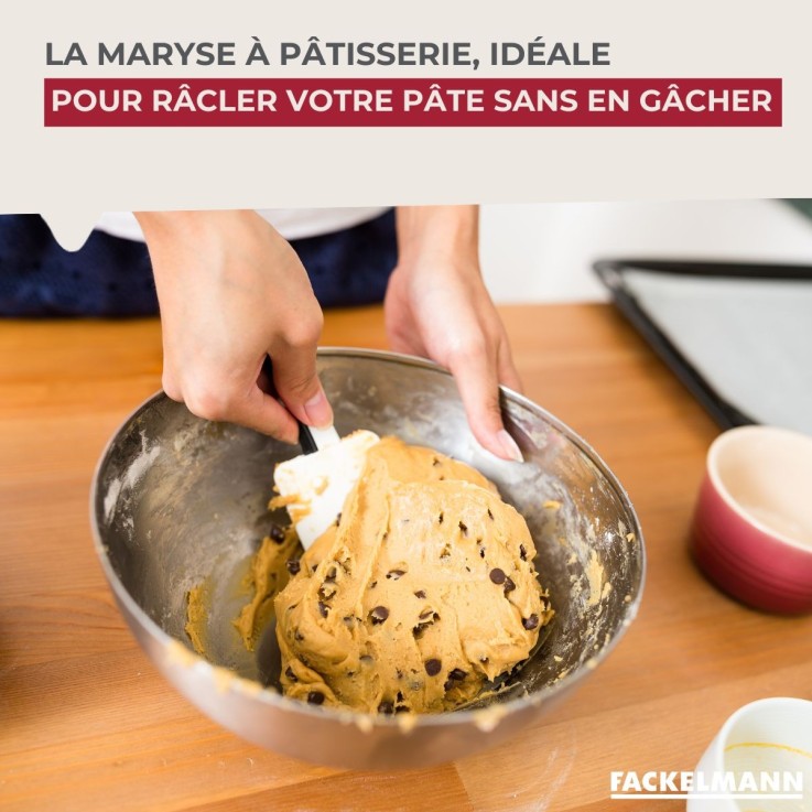 Ensemble de 2 Maryses de pâtisserie et de cuisine manche en résine de 52 cm Fackelmann