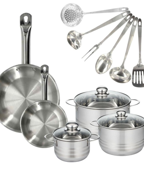 Set 2 poêles 20 et 28 cm en...