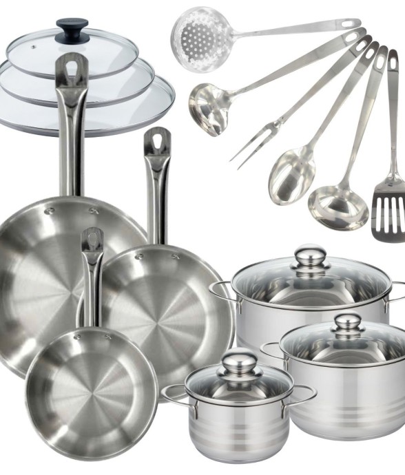 Set 3 poêles 20, 24 et 28...