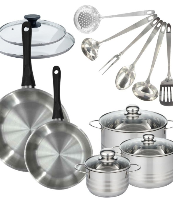 Set de 2 poêles 24, 28 cm...