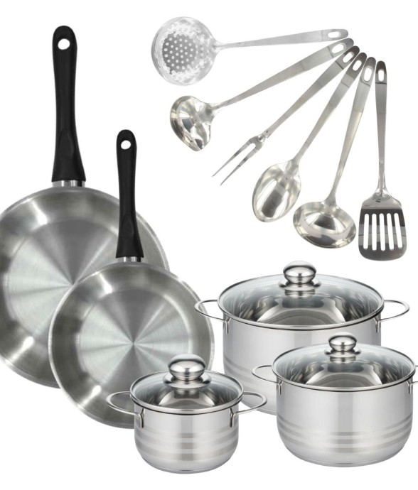 Set 2 poêles 24 28 cm, 3...