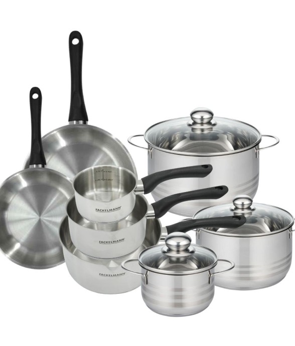 Set de 2 poêles 20 24 cm, 3...