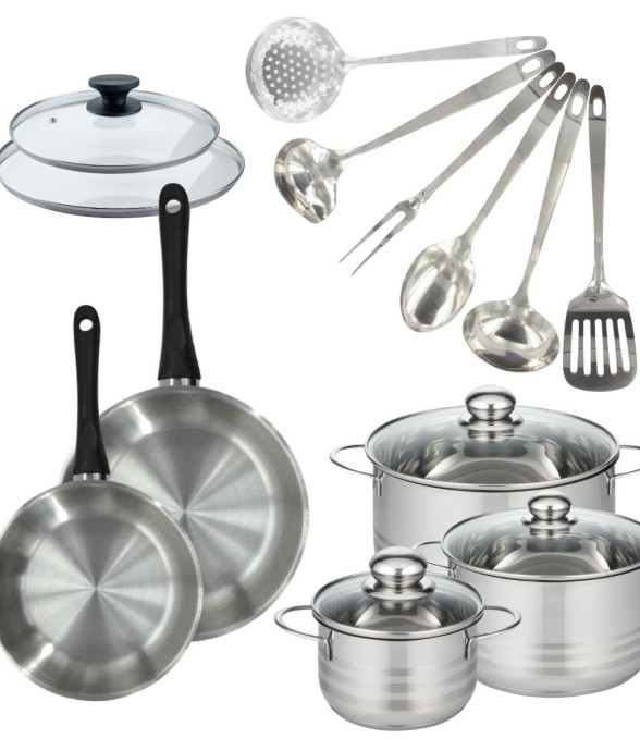 Set de 2 poêles 20, 24 cm...