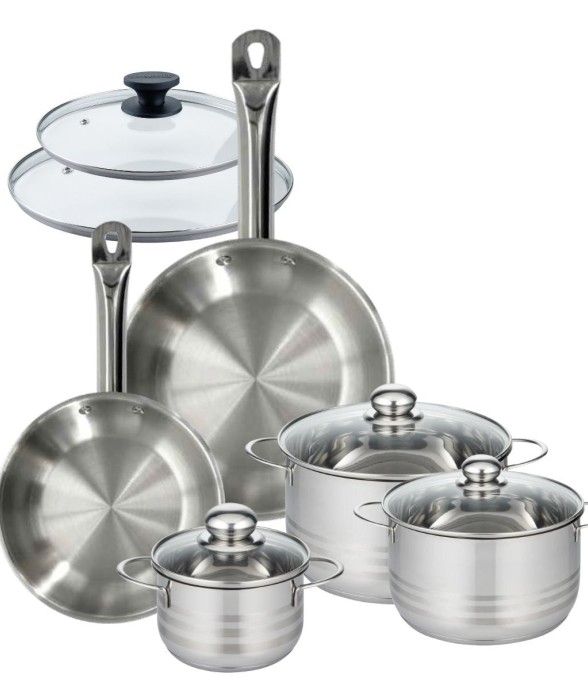 Set 2 poêles 24 28 cm en...