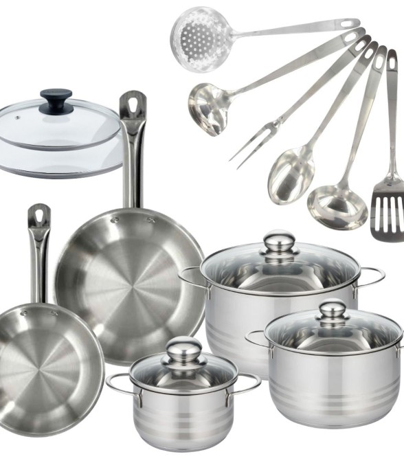 Set 2 poêles 20 et 24 cm en...