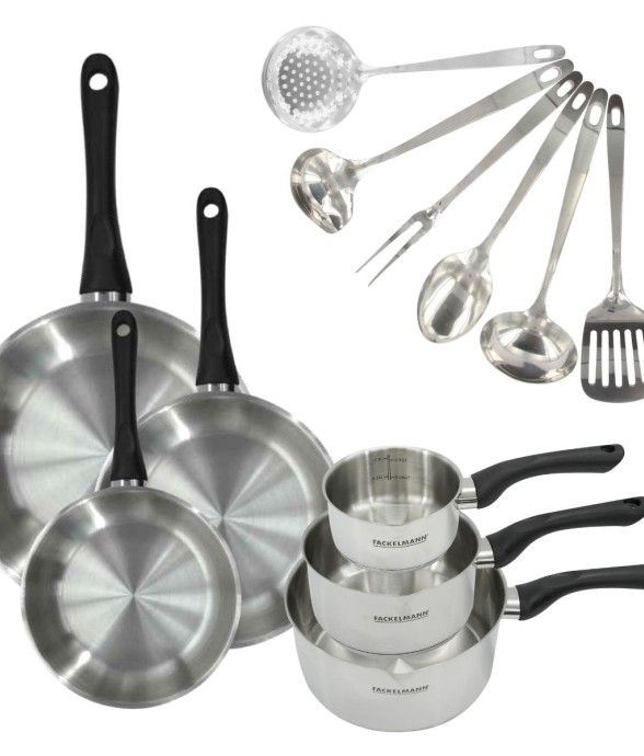 Set 3 poêles 20 24 et 28...