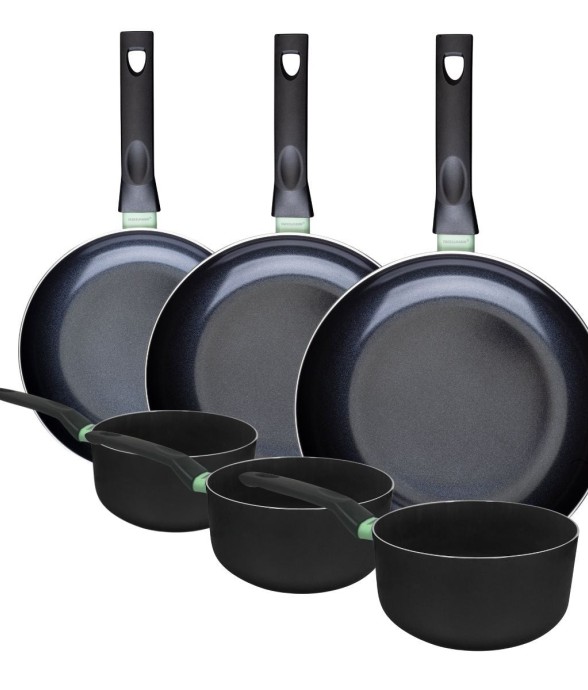 Ensemble de 3 poêles de 24,...