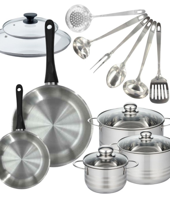 Set de 2 poêles 20, 28 cm...