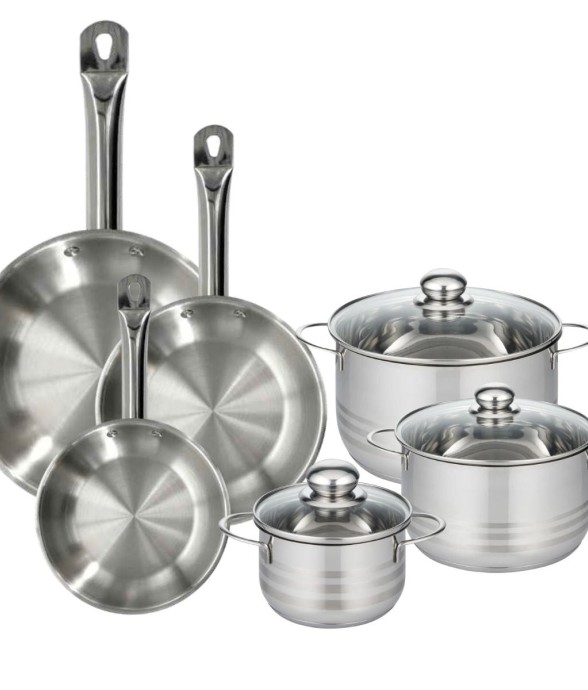 Set 3 poêles 20 24 28 cm en...