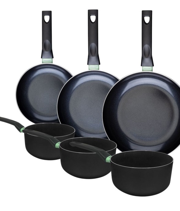 Ensemble de 3 poêles de 20,...