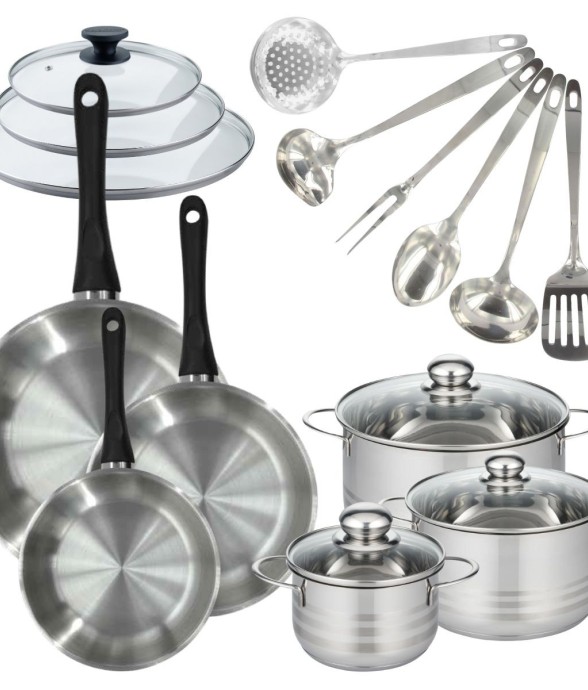 Set de 3 poêles 20, 24, 28...