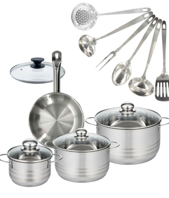 Set 1 poêle 20 cm en inox...