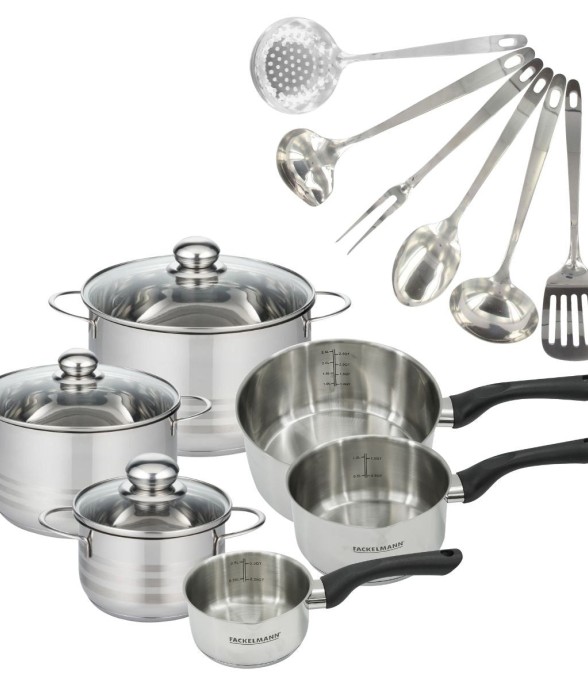 Set de 3 casseroles 12 16...