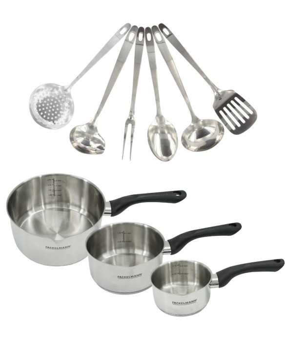 Set 3 casseroles 12 16 et...