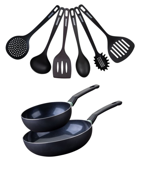 Set de 2 woks de 20 et 28...