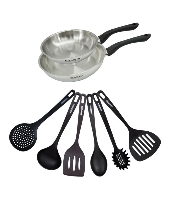 Set 2 poêles 20 et 24 cm en...