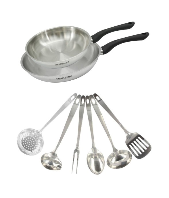 Set 2 poêles 20 et 28 cm en...