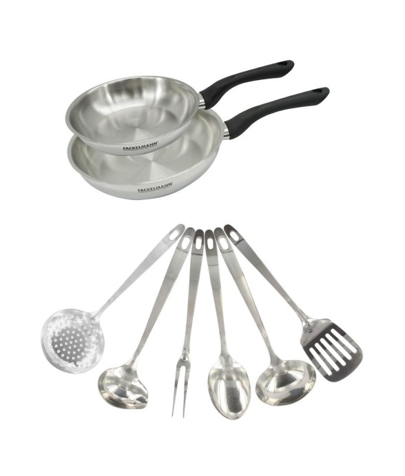 Set 2 poêles 20 et 24 cm en...