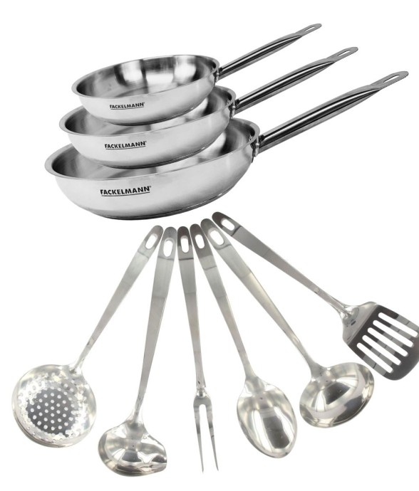 Set de 3 poêles de 20, 24...