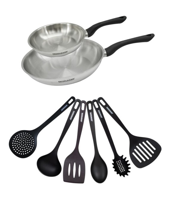 Set 2 poêles 20 et 28 cm en...