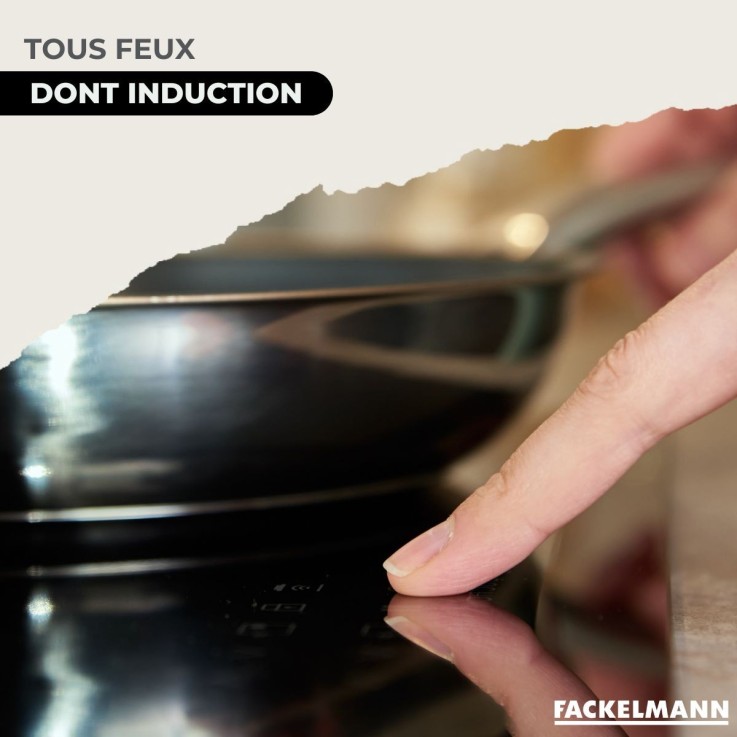 Poêle en inox 24 cm Fackelmann Eterna