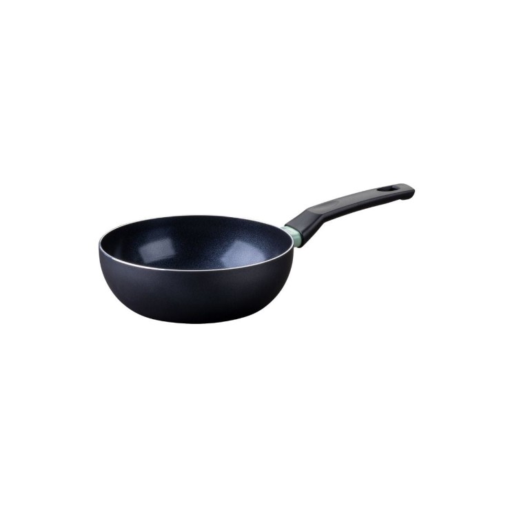 Wok 28 cm aluminium revêtement céramique antiadhésif sans PFAS Fackelmann Brandao