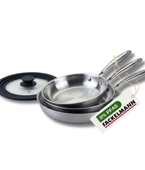 3 poêles 20 24 cm et 28 cm...