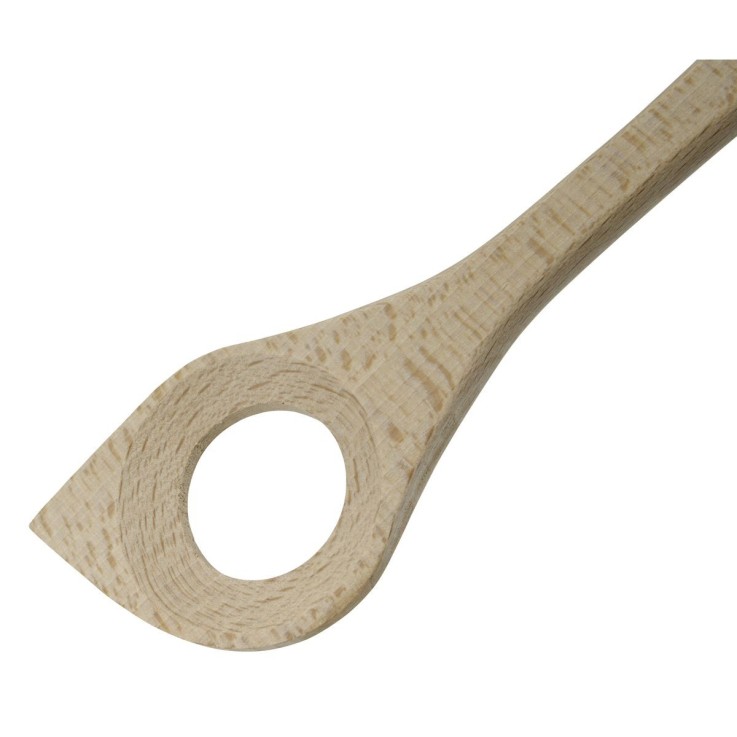 Ensemble de 2 Cuillères de cuisine à risotto en bois FSC Fackelmann