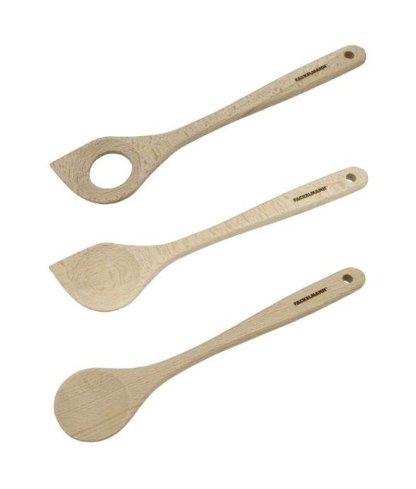 Lot de 3 cuillères en bois...