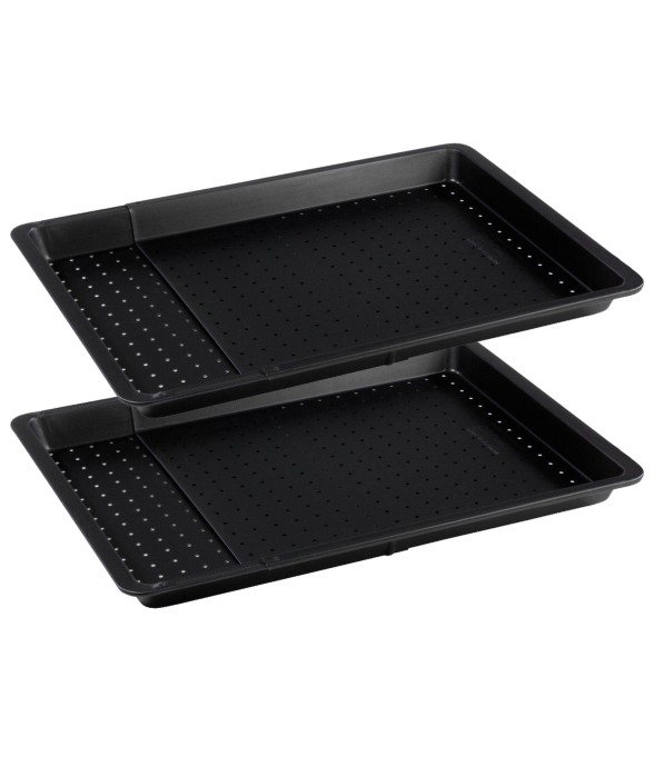 Lot de 2 plaques à pizza...