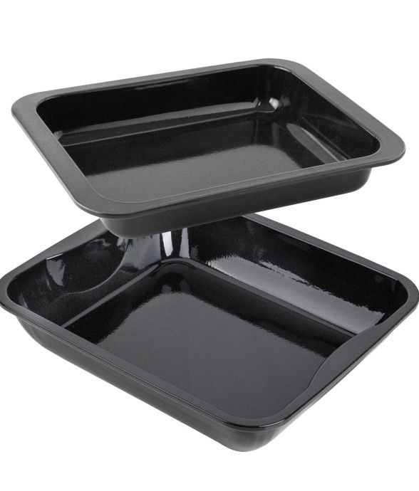 Lot de 2 plats à four...