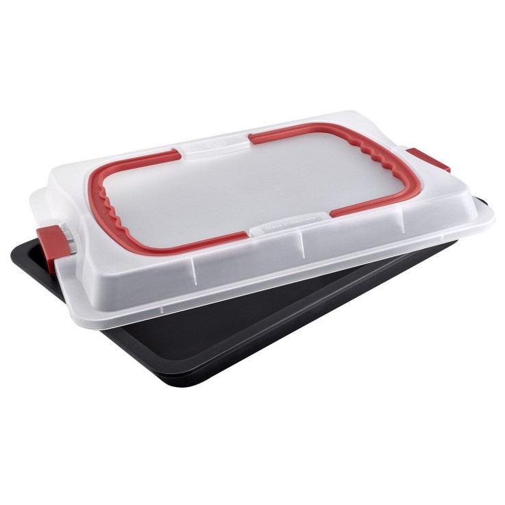 Plaque de cuisson avec couvercle 42 x 29 cm Dr. Oetker Bake and Go