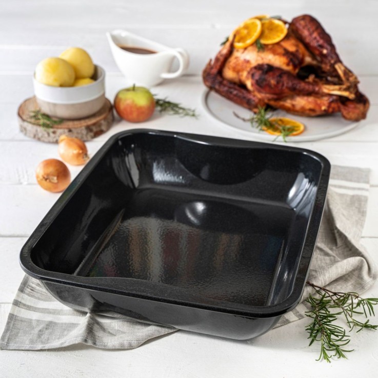 Lot de 2 plats à four XXL rectangles 40 x 24 cm Zenker Special Cooking