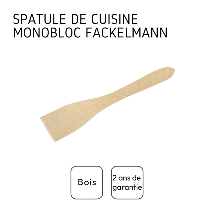 Ensemble de 2 Spatules de cuisine 30 cm Fackelmann Wood Edition