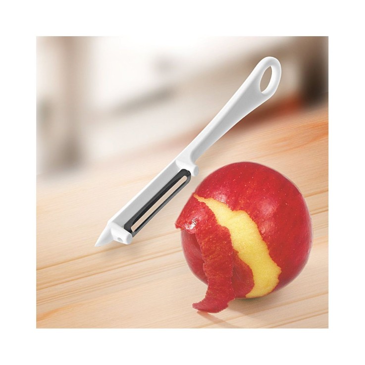 Eplucheur à légumes pour gaucher et droitier 16,5 cm Fackelmann