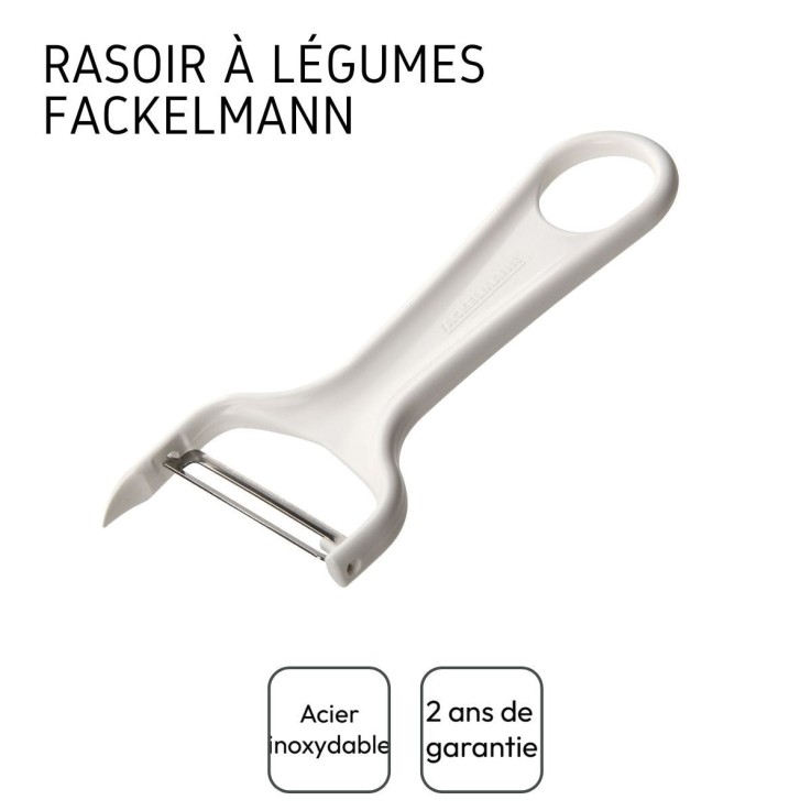 Rasoir à légumes, éplucheur à légumes 14 cm Fackelmann