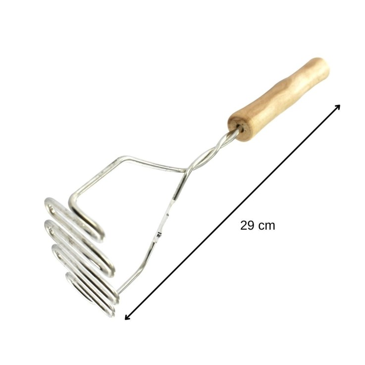 Presse purée manuel manche bois Fackelmann Wood Edition