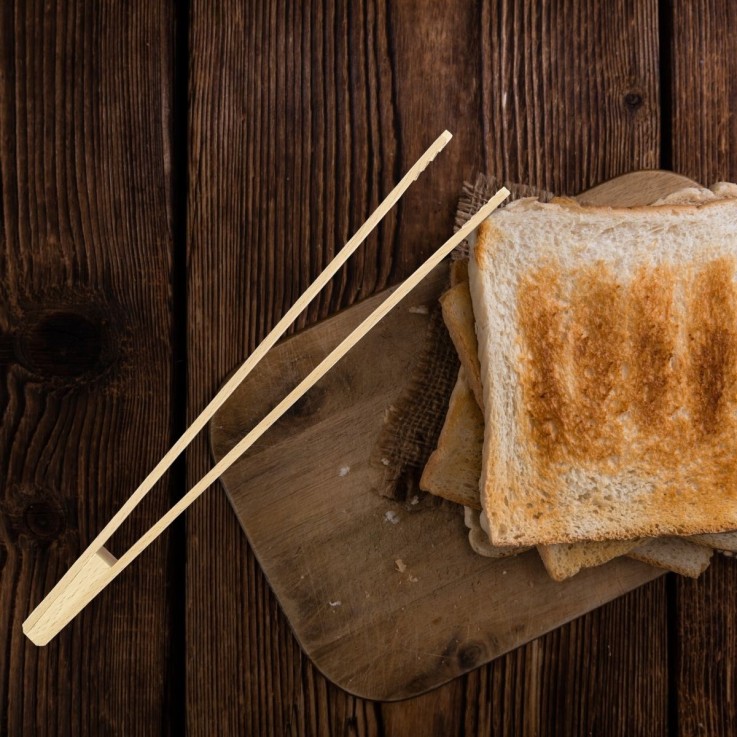 Pince de cuisine en bois 30 cm Fackelmann Wood Edition