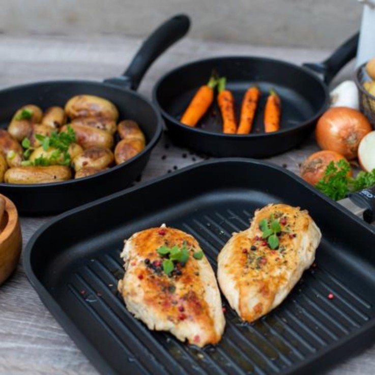 Poêle à frire 28 cm sans PFAS Elo Alucast