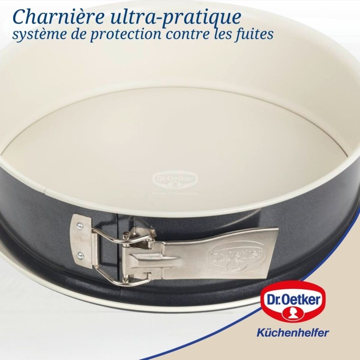 Ensemble de 2 Moules à manqué 28 cm Dr.Oetker Back Trend