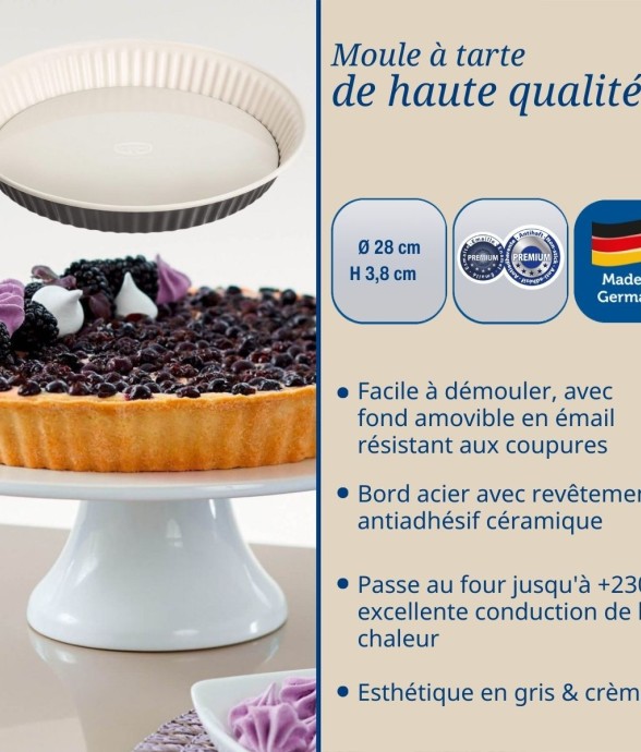 Moules à tarte Exclusive en...