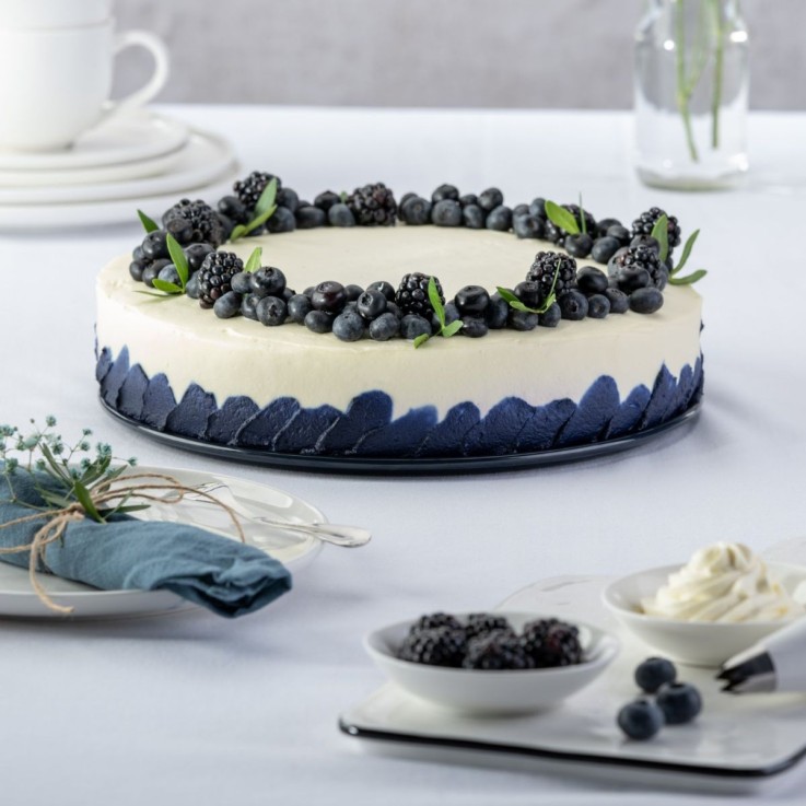 Ensemble de 2 Moules à manqué à charnière 26 cm Dr.Oetker Back Liebe