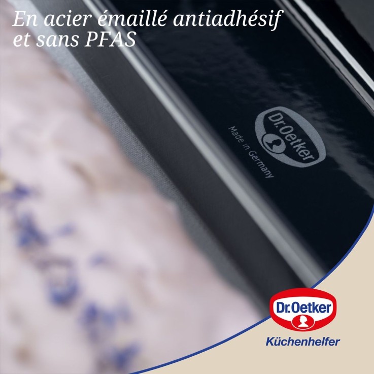 Ensemble de 2 Moules à cake 30 cm Dr Oetker Back Liebe