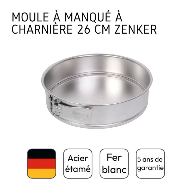 Moule à manqué à charnière 26 cm Dr.Oetker Classics