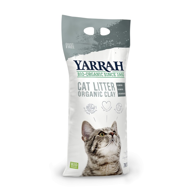 Yarrah - Litière Biologique Agglomérante 7kg