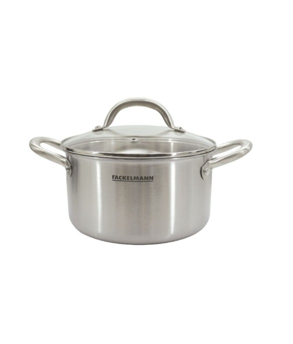 Faitout 24 cm en inox 18/10...