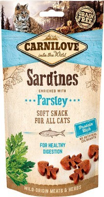 Carnilove - Friandises Sans Céréales à la Sardine pour Chat 50g