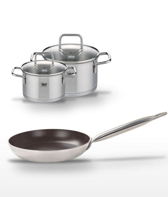 Lot Poêle 24 cm avec...