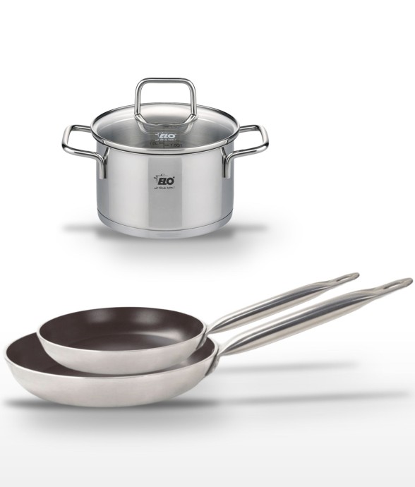 Lot Poêles 28/32cm...